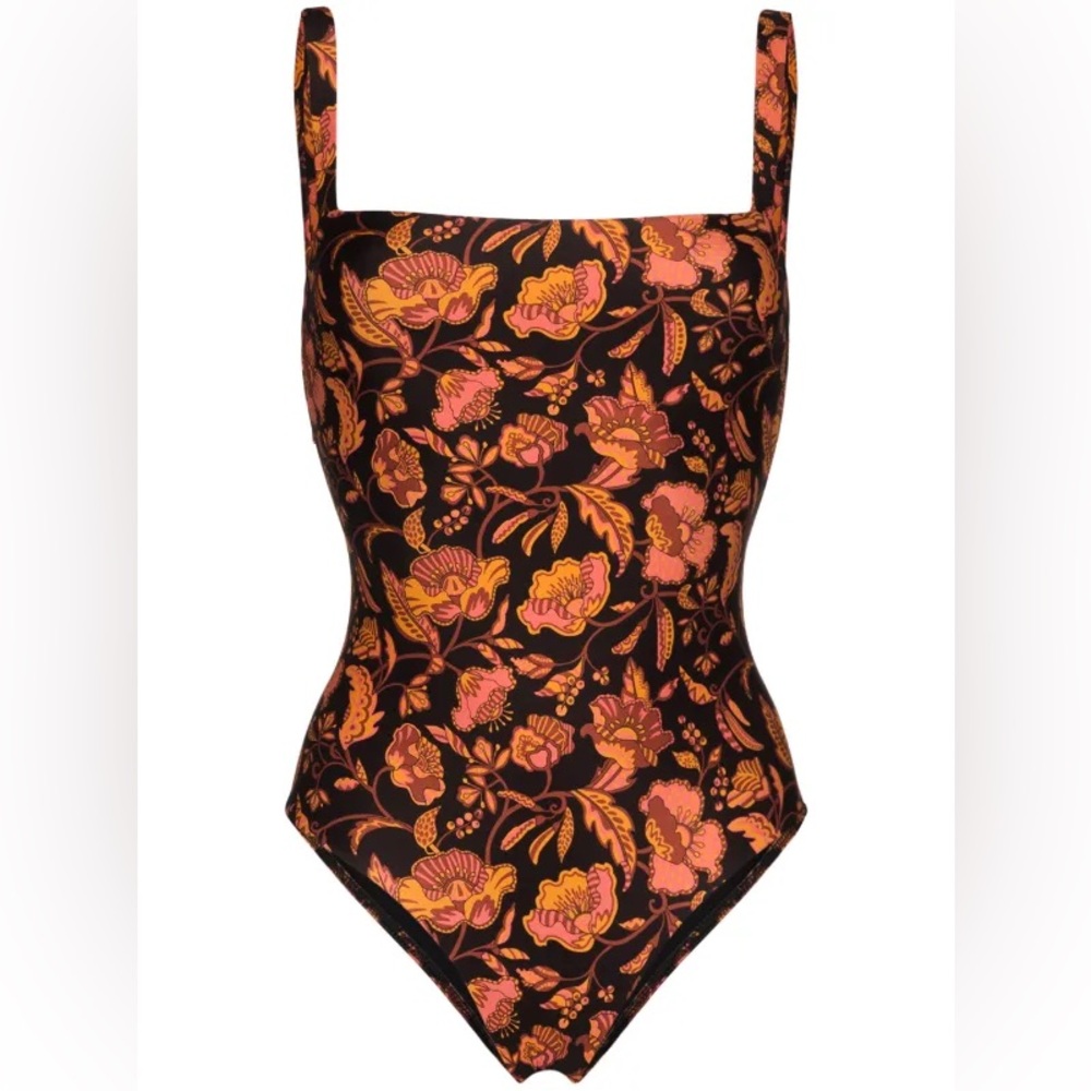 Matteau Square Neck Maillot One-piece Swimsuit NWT Designer size 2 = US4